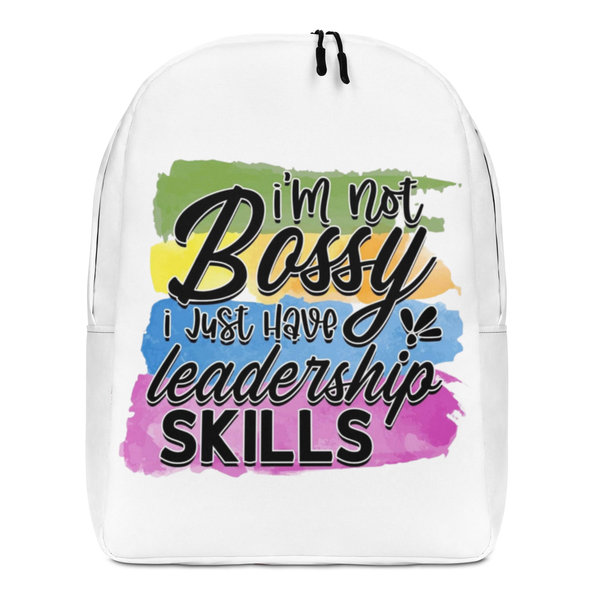 StandOut Im not Bossy Minimalist Backpack