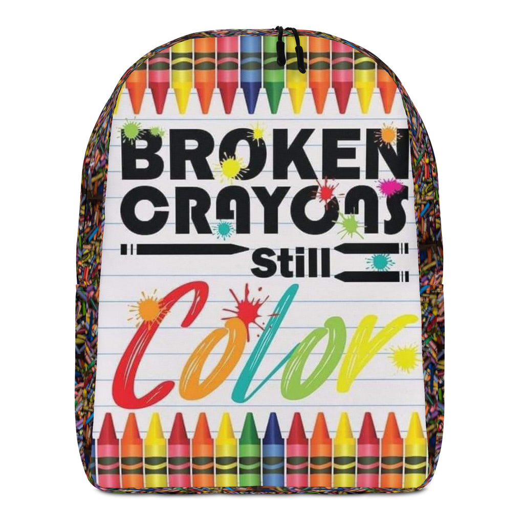 Broken Crayons #StandOut Minimalist Backpack
