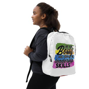 StandOut Im not Bossy Minimalist Backpack