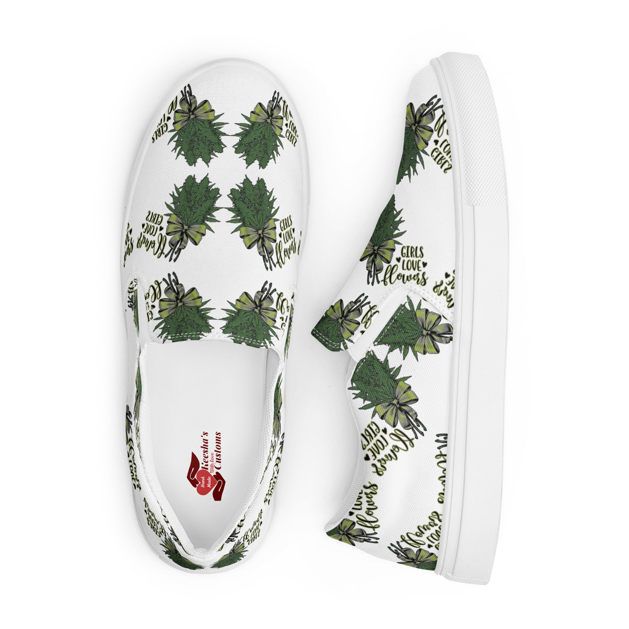 Create your own slip-on canvas shoes