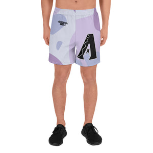 "Purple Diamonback" Athletic Shorts